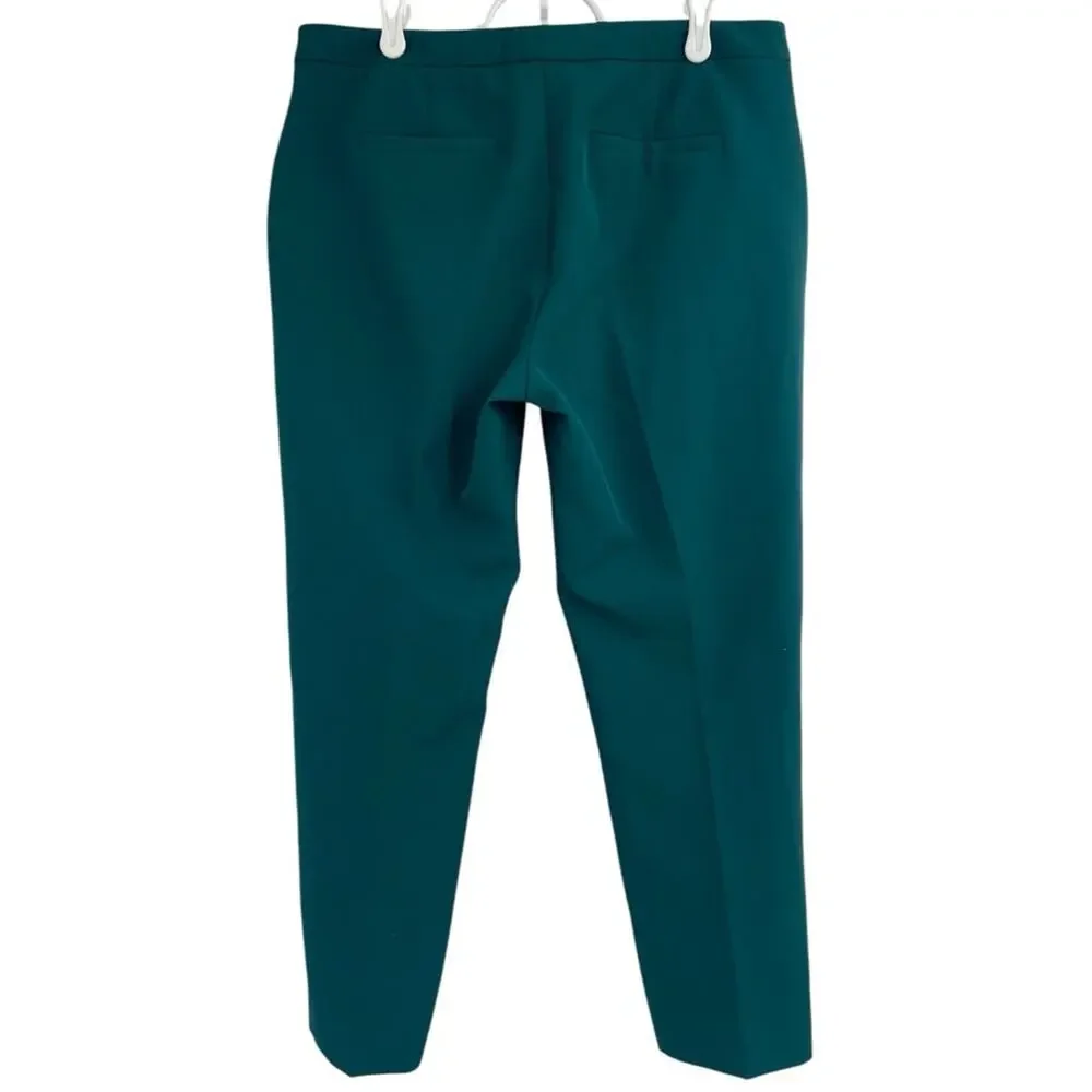Kobi‎ Halperin Alexi Cropped Twill Pants Green 12